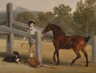 William Henry Cavendish-Bentinck, 3º Duca di Portland e suo fratello minore Lord Edward, 1767-68 (dettaglio)