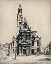 Chiesa di Saint-Étienne-du-Mont, 1915