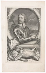 1653 Oliver Cromwell Lord Protettore di Inghilterra, Scozia e Irlanda