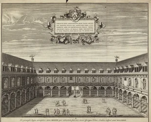 Il cortile interno della Royal Exchange