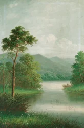 Barca sul fiume, 1801