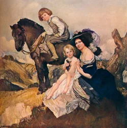 Gruppo di ritratti, 1908