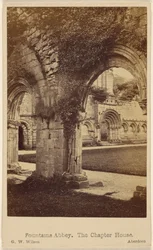 Abbazia di Fountains. La sala capitolare.