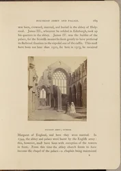 Abbazia di Holyrood; Interno