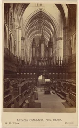 Cattedrale di Lincoln. Il coro.