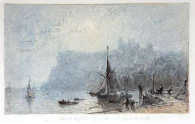 Chiaro di luna - dal molo di Whitby
