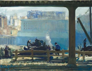 Mattina blu, 1909