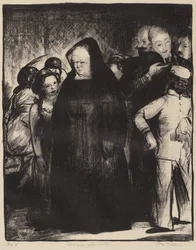 In un ascensore, 1916