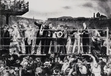 Presentazione di Georges Carpentier, 1921