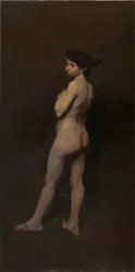 Nudo, Miss Bentham, New York, 1906