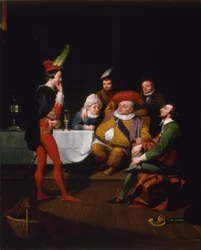 Falstaff che recita Enrico IV, c.1834