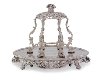Epergne, Il Servizio Leinster