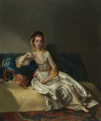 Nancy Parsons in abito turco