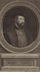 Hernan Cortes, conquistador spagnolo
