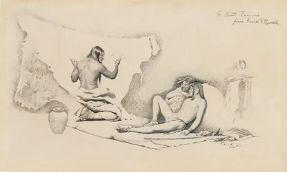 Studio per La storia dello scrittore di immagini, c.1884