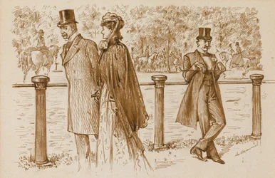 En Passant: Quello è Bounderson, vero? Avrebbe dovuto essere annegato da cucciolo!, Punch Magazine, 23 luglio 1892