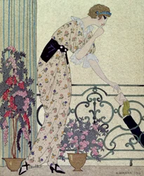 "Gazette du Bon Ton", tavola di costume da "N