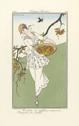 Abito da giorno da Costumes Parisiens, pub. 1914