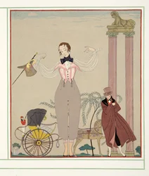 Mademoiselle de Maupin, da Personaggi di Commedia, pub. 1922