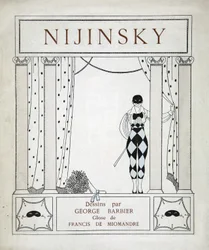 Nijinsky, pagina del titolo, dalla serie 