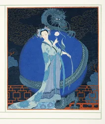 Turandot principessa di Cina, da Personaggi della Commedia, pub. 1922