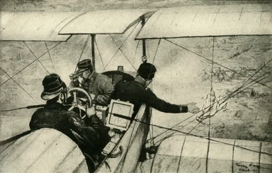 Il quarto braccio nella Grande Guerra: Scout aerei francesi al lavoro, Prima Guerra Mondiale, 1914-1918, c1920