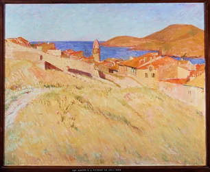 Paesaggio intorno a Colliure (dipinto su tela)