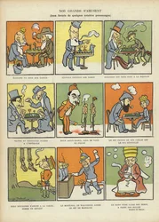 Giochi preferiti di grandi uomini, illustrazione per Le Rire