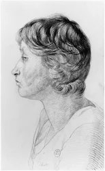 Idiota, illustrazione da un trattato inedito di Jean Etienne Dominique Esquirol (1772-1840) sui pazzi dell