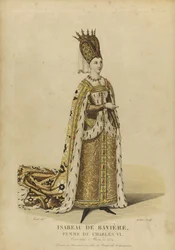 Isabella di Baviera, Regina di Francia