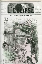 La chiave dei campi, illustrazione di Pilotel che sostituisce il disegno di Gill 