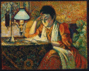 La lettrice (La Liseuse). Circa 1888
