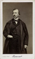 Ritratto del compositore Auguste Mermet 1810-1889