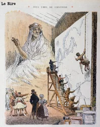 Europa. Disegno di Georges Meunier (1869-1942). In "Le Rire Rouge"