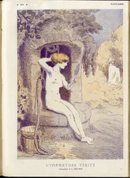Illustrazione di Georges Meunier (1869-1934) in "Fantasio"