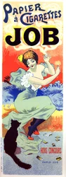 Carta da sigarette Job. Poster di Georges Meunier