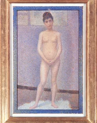Modello di fronte (Poseuse de face)