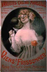Poster pubblicitario di una rivista al Variete-Casino, Marsiglia