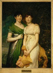Mesdemoiselles Molien, nipoti del conte Molien, ministro del tesoro di Napoleone I ...