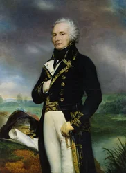 Ritratto del visconte Alexandre-Francois-Marie de Beauharnais (1760-94) dopo un dipinto di J. Guerin