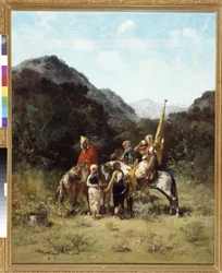 La sosta dei cavalieri