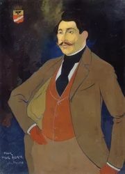 Ritratto del romanziere Paul Adam 1862-1920, c. 1900