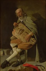 Il suonatore di ghironda, 1620s