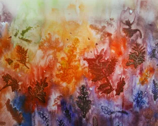 Lavaggio "Fogliame autunnale"