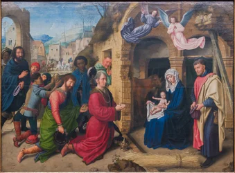 Tedesco: Die Anbetung der Könige (copia da Hugo van der Goes) L