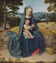 Il riposo durante la fuga in Egitto, c1510