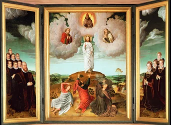 La Trasfigurazione di Cristo (olio su tavola)