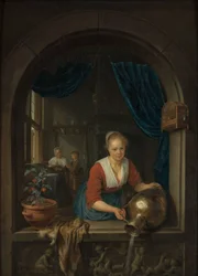 Cameriera alla finestra