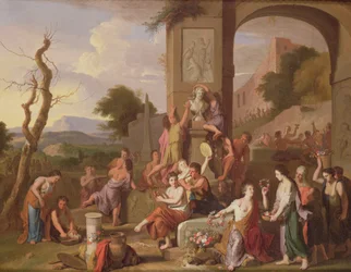 Una festa sacrificale tra le rovine