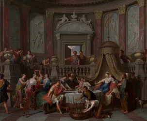 Il Banchetto di Cleopatra, c.1700